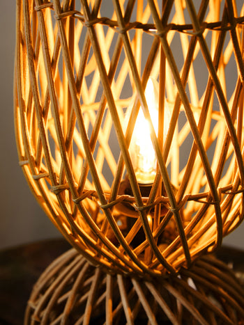 Rattan Kylo Table Lamp