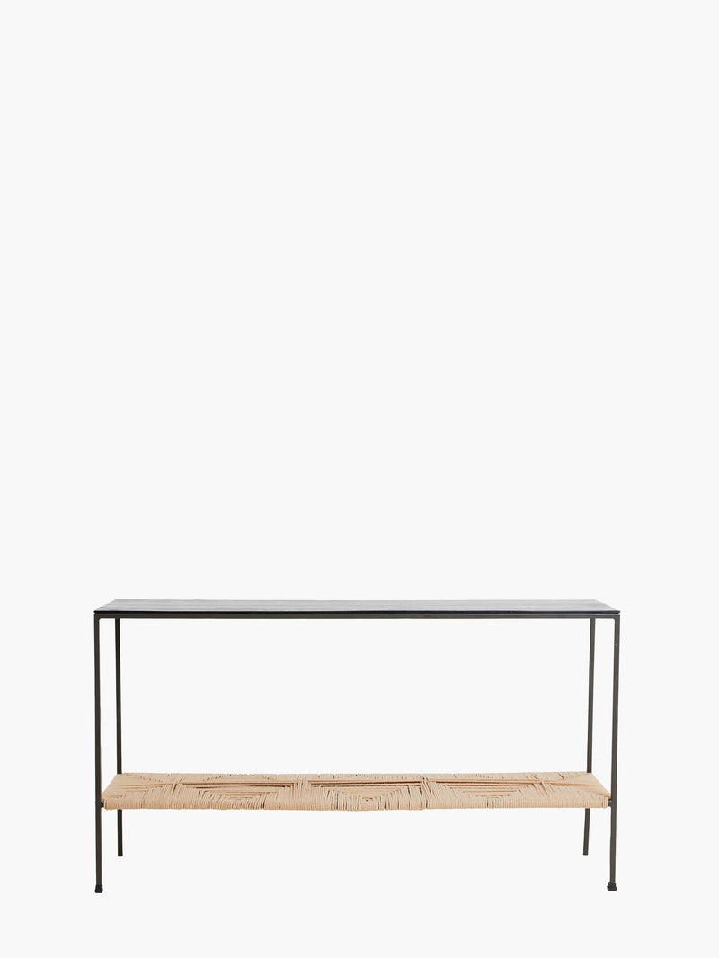 Bunai Console Table Natural French Connection UK