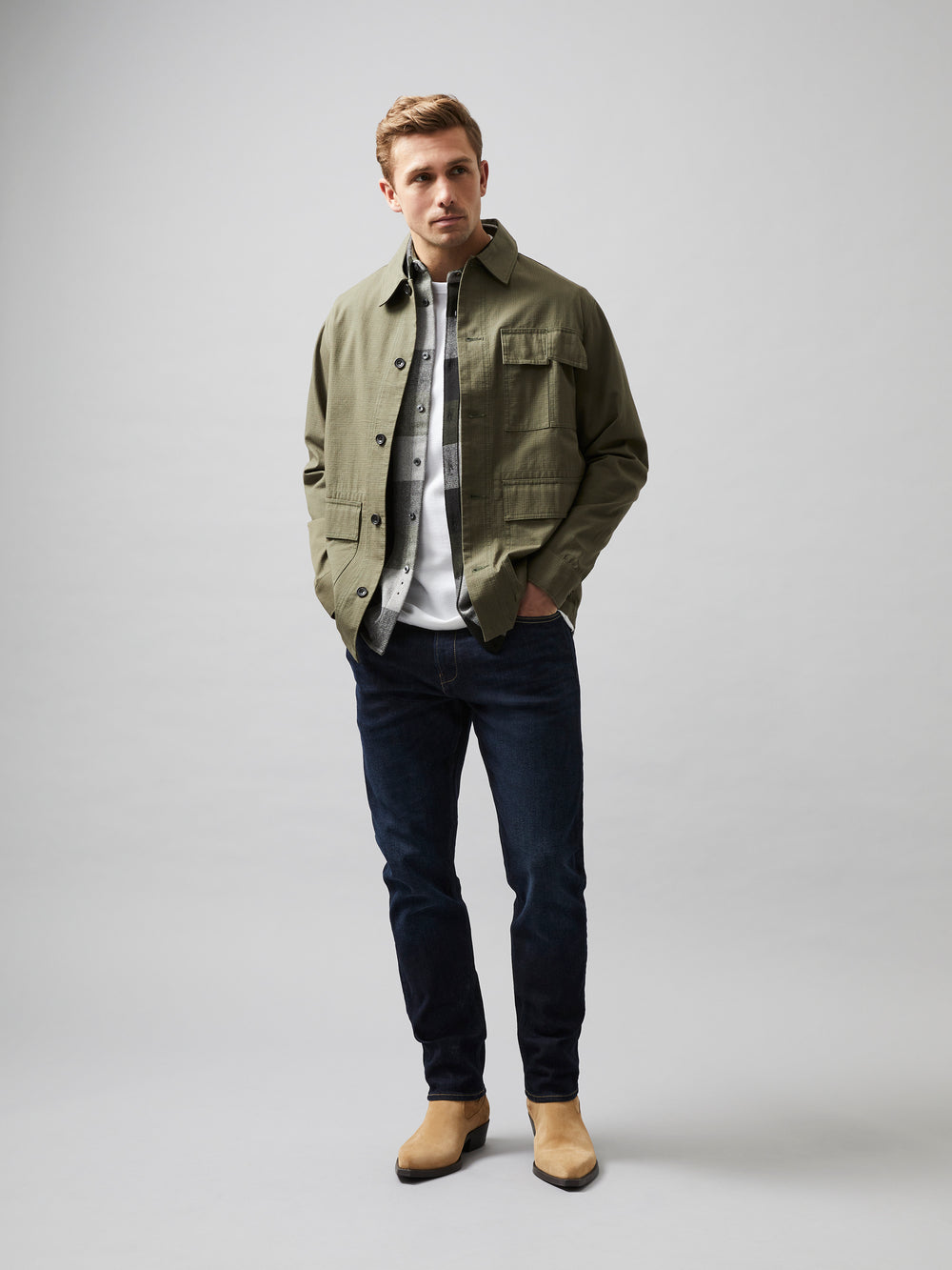 French connection military sales jacket