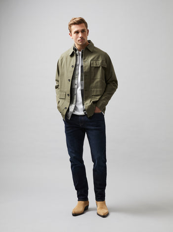 Military Cotton Overshirt