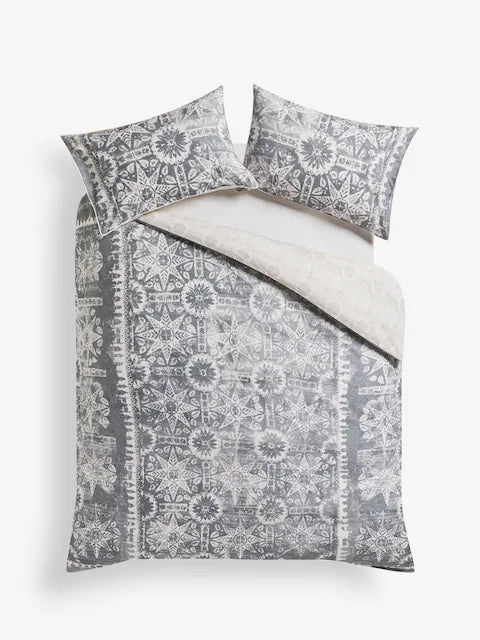 Aurora Reversible King Size Bedding Set