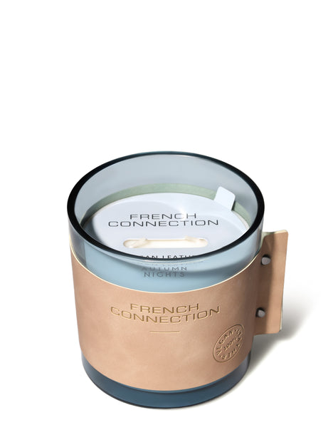 Autumn Night Vegan Leather Candle