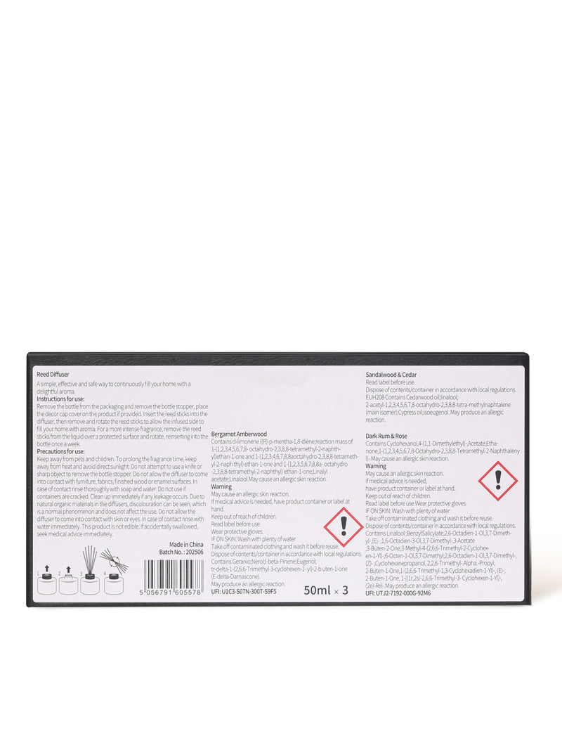 Vegan Leather Diffuser (Set of 3)