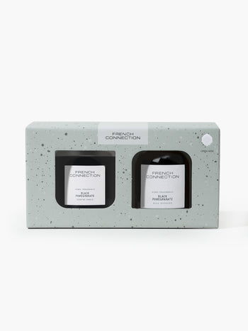 Black Pomegranate Classic Candle & Diffuser Set