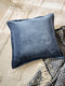 Washed Velvet Navy Cushion