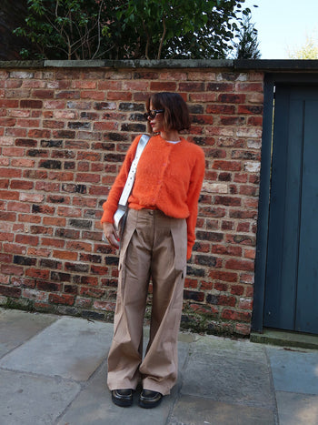 Molly Feather Long Sleeve Cardigan