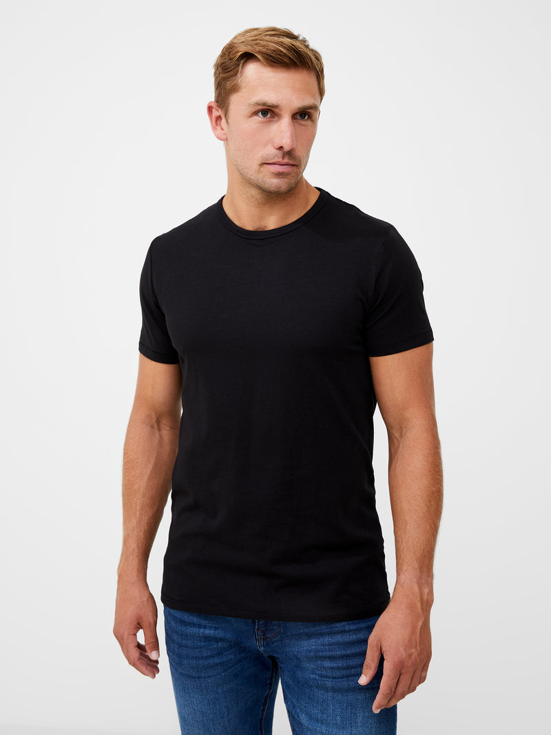 Crew 081 T-Shirt Black | French Connection UK