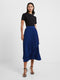 Arie Pleated Midi Skirt