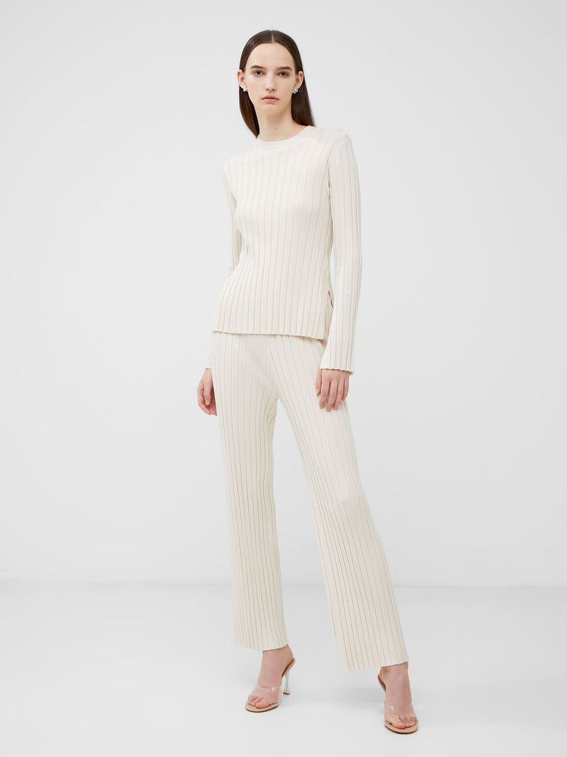 The Classic Pleat Straight Leg Trouser Pant