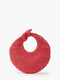 Round Bow-Knot Red Shoulder Bag