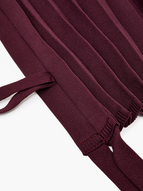 Pleated Packable Tote Bag