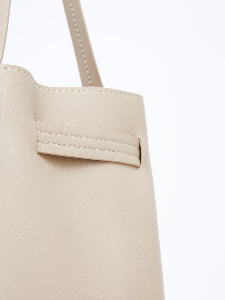 Knotted Tote Bag Oat | French Connection UK