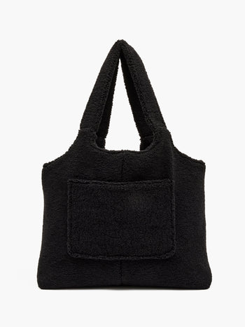 Borg Shopper Bag with Pouch