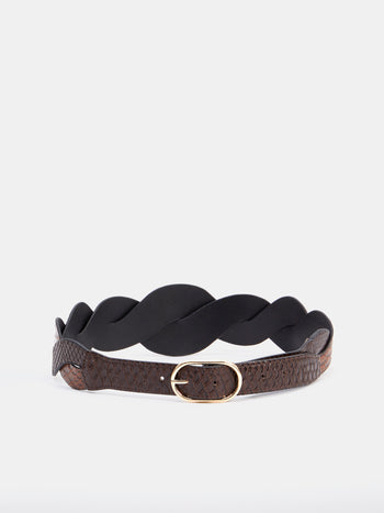 Snake Twist Belt
