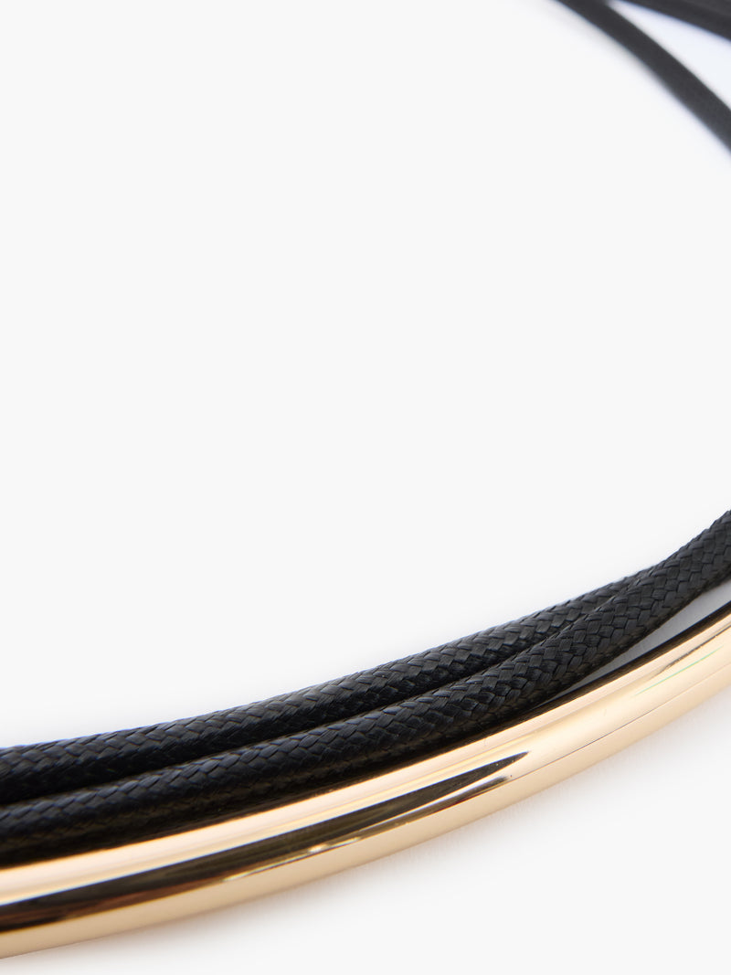 Tubular Tie Belt