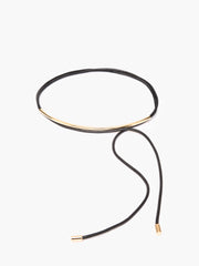 Tubular Tie Belt