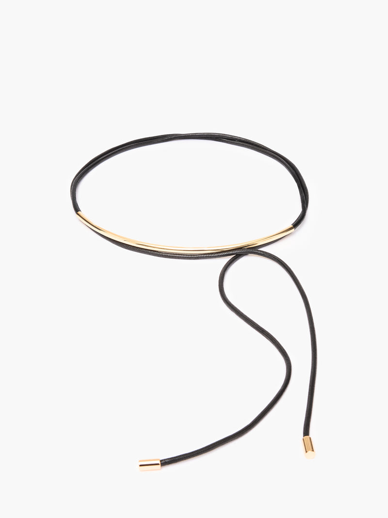 Tubular Tie Belt