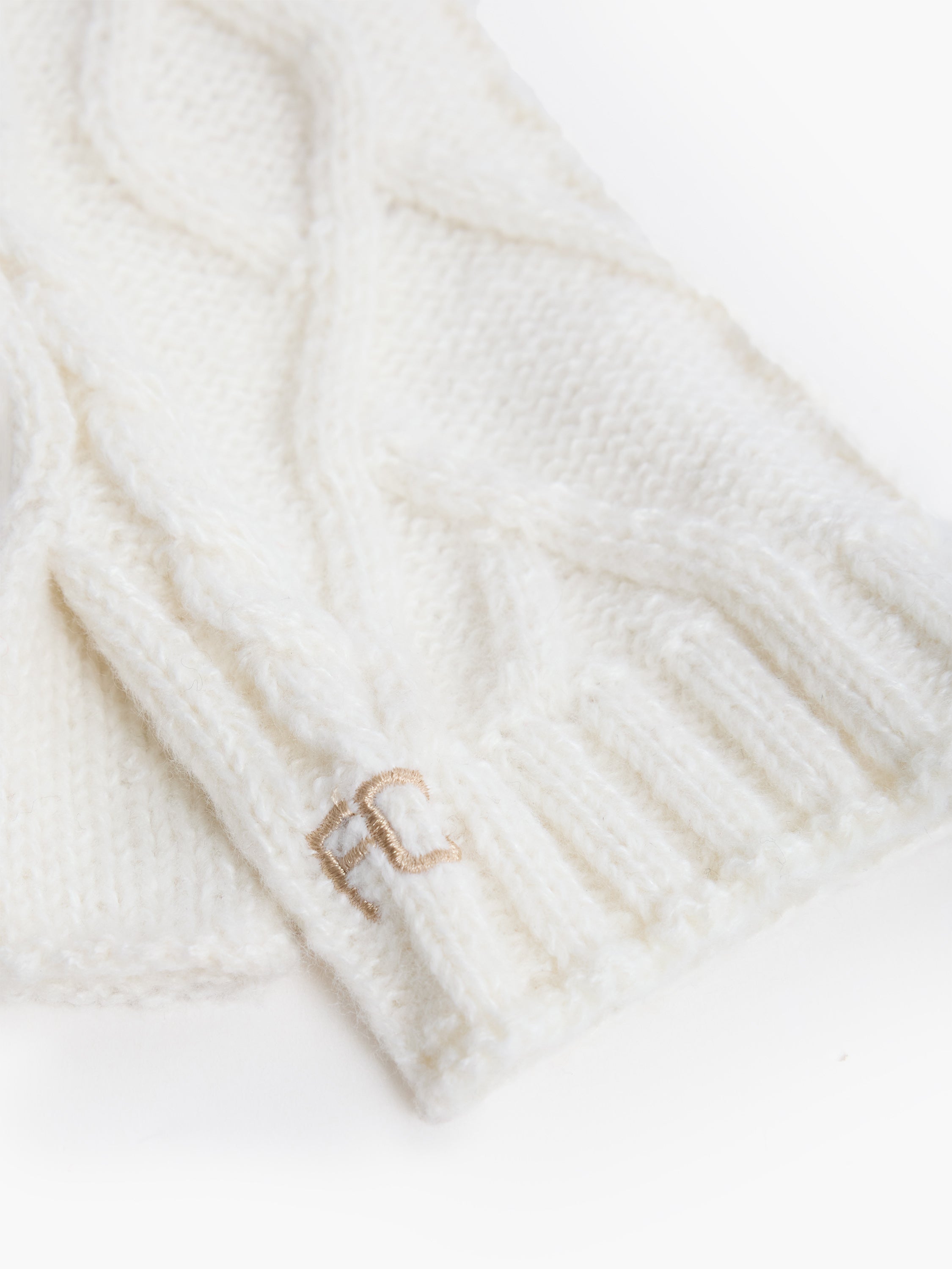 Cable Knit Handwarmers