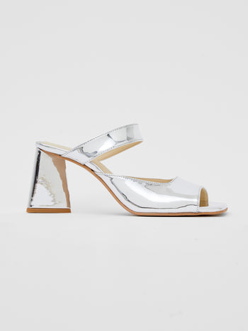 Sadie Mirror Metallic Heels