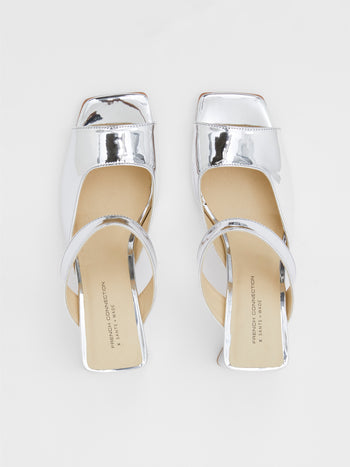 Sadie Mirror Metallic Heels