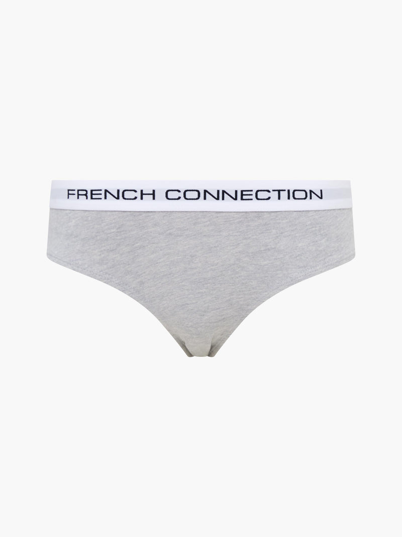 5 Pack French Connection Briefs Black/Black/Black/Grey/Grey