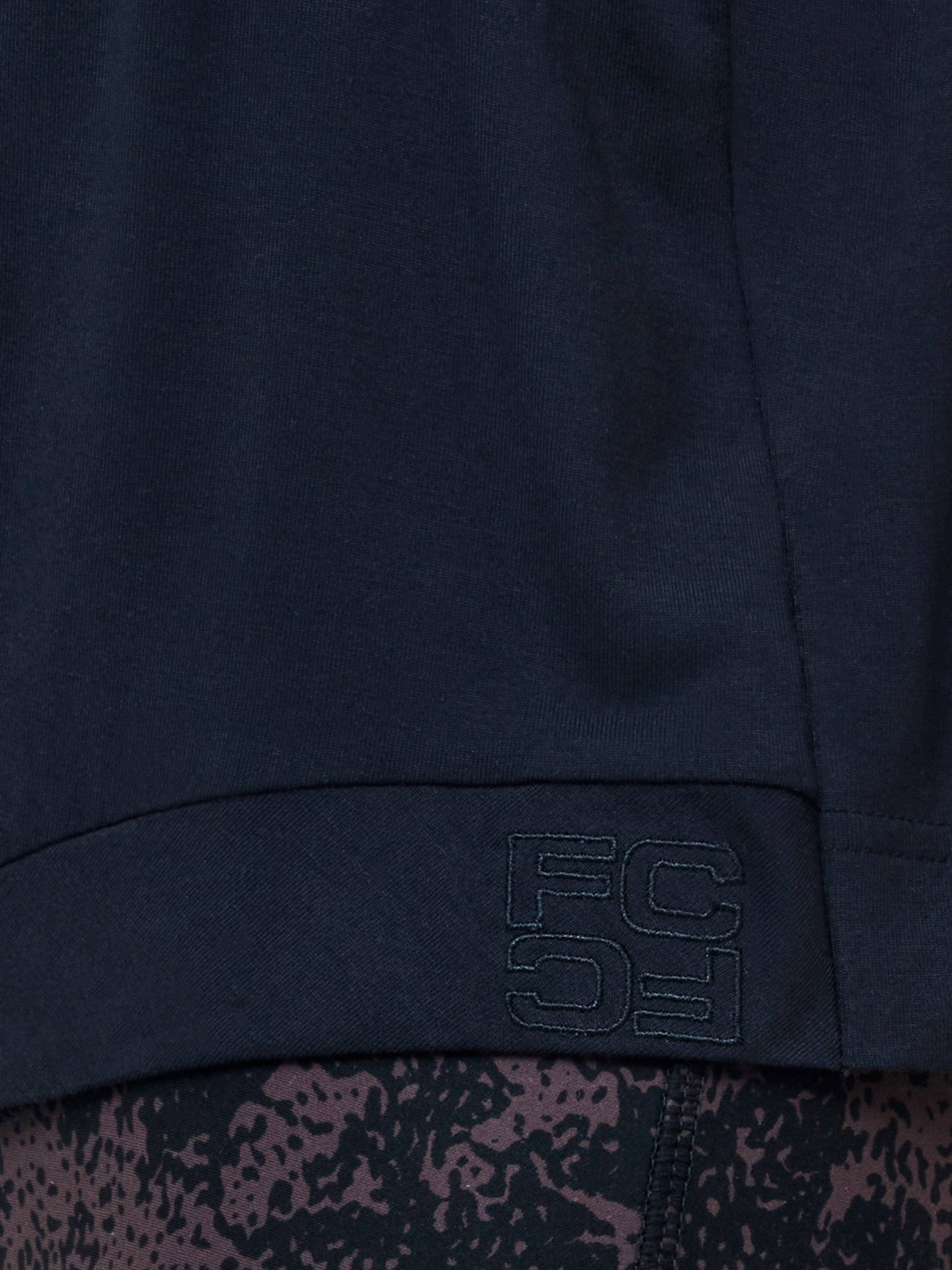 Black Jersey Knot Vest Top