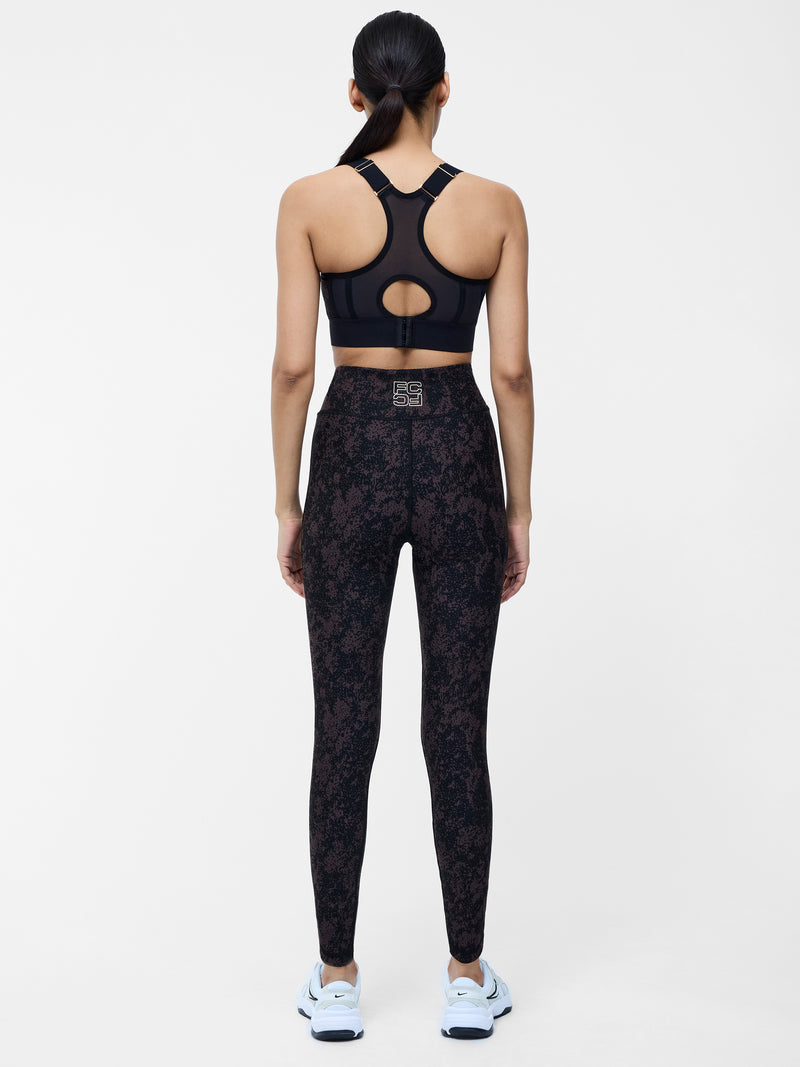 High Impact Printed Sports Bra