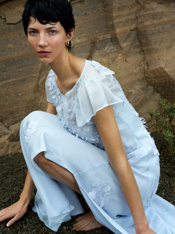 Ariana Chiffon Georgette Maxi Dress