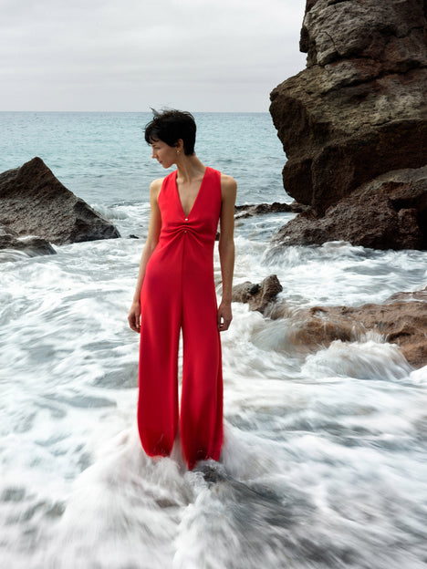 Arlette Wide Leg Jumpsuit