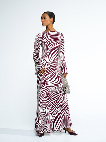 Ziggy Lara Tie Back Maxi Dress