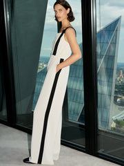 Mara Vinnie Pinstripe Suiting Jumpsuit
