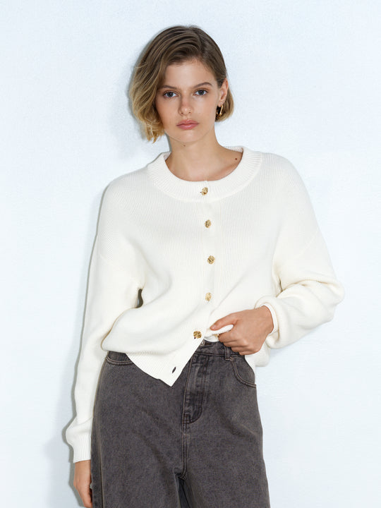 Milano Mozart Knit Button Down Cardigan