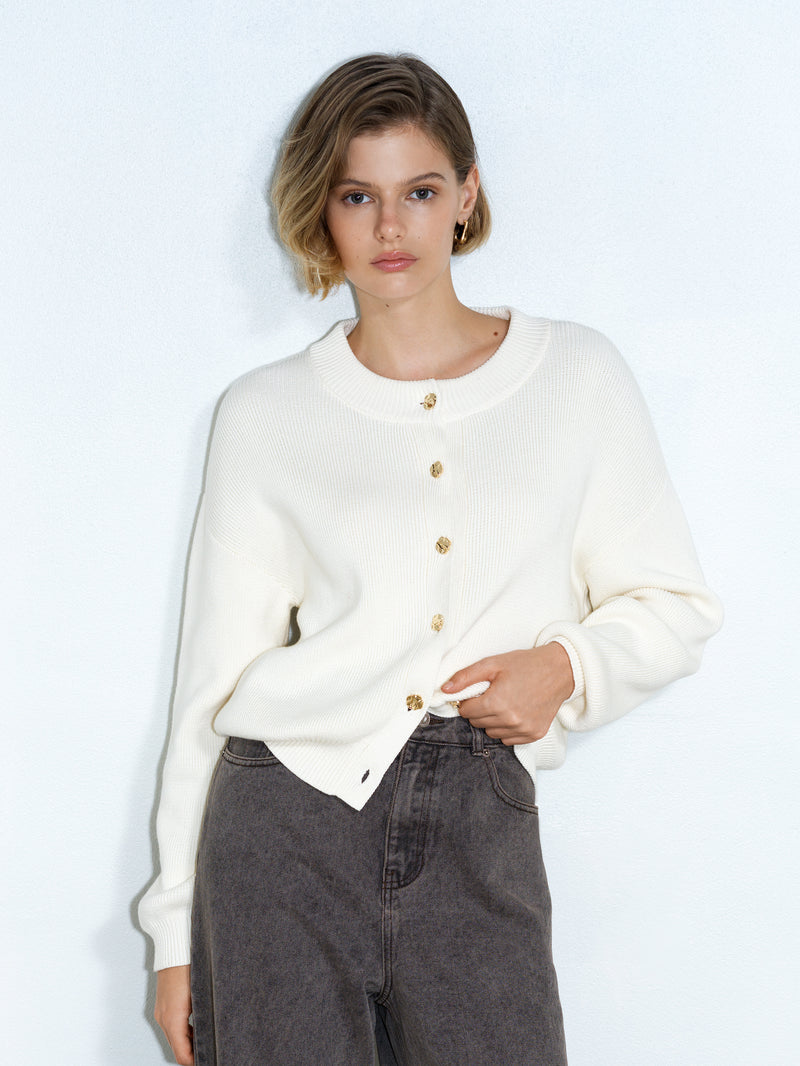 Milano Mozart Knit Button Down Cardigan