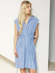 Rhodes Stripe Sleeveless Dress