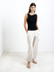 Saira Neutral Utility Cargo Trousers