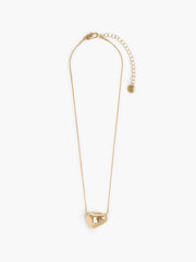 Gold Pebble Necklace