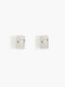 Silver Chunky Hoop Earrings