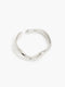 Silver Wave Open Ring