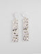 Molten Rectangular Drop Earrings
