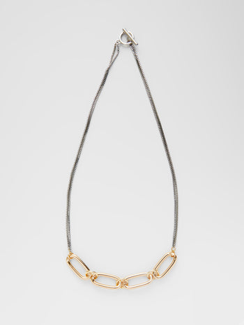 Large Chain Link Necklace