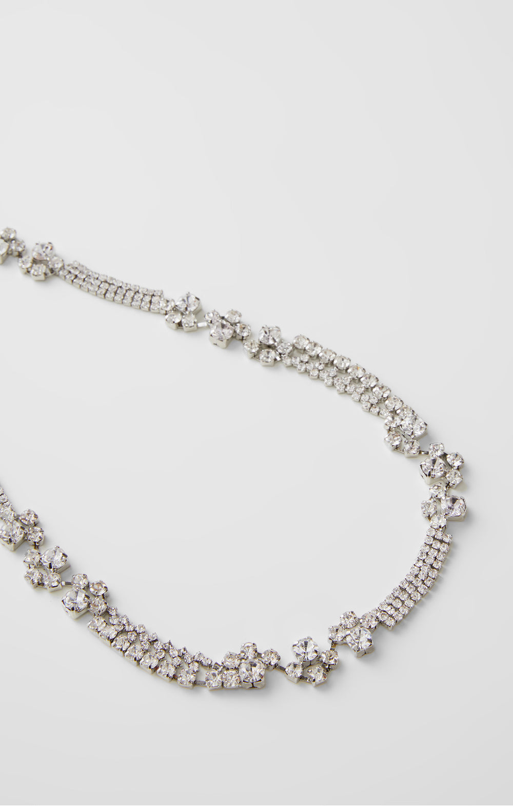 Diamante necklace sale
