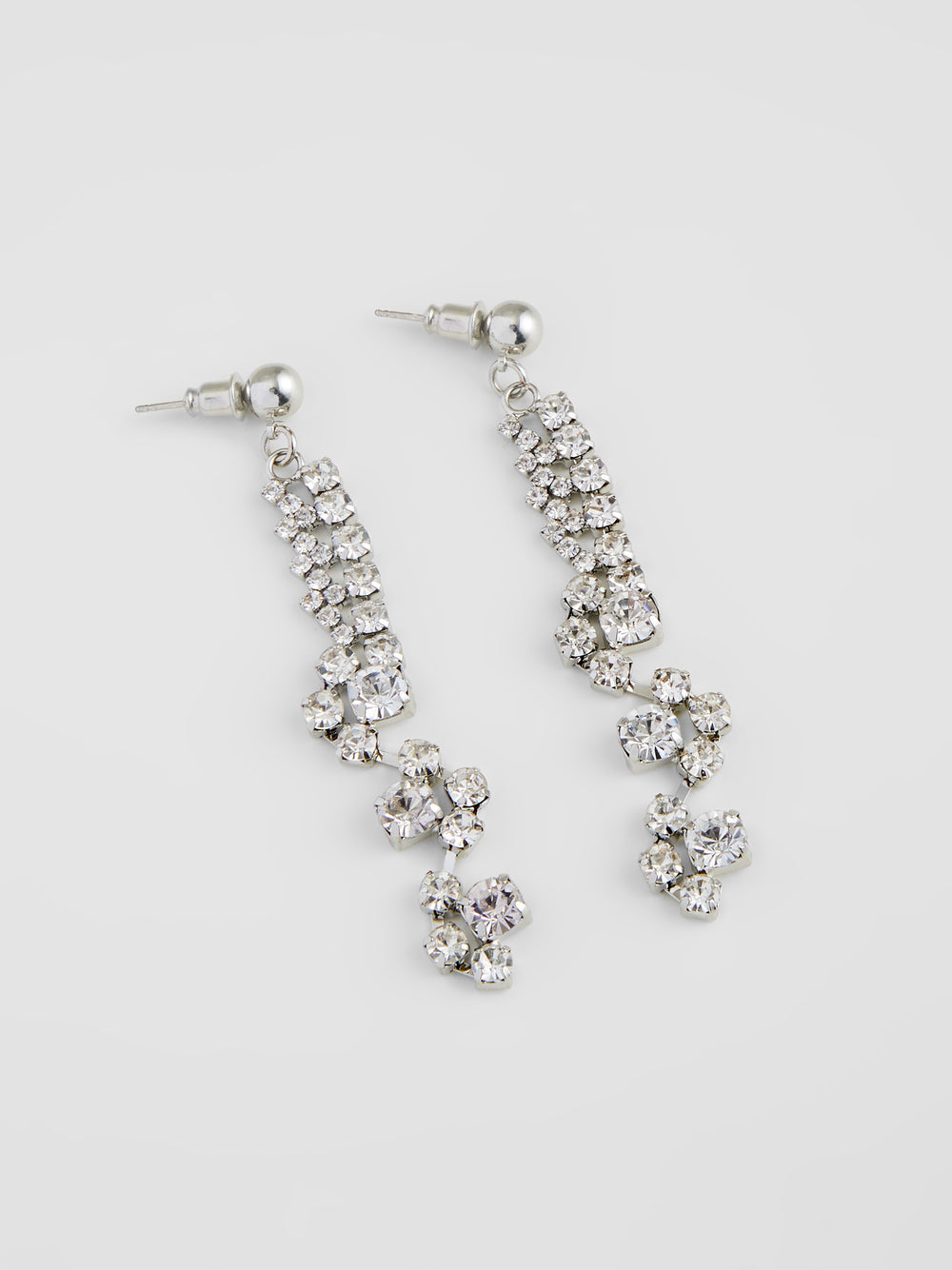 Crystal & Diamante Drop Earrings – Hats & Tiaras Boutique