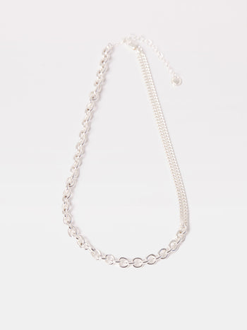 Mixed Chunky Chain Necklace