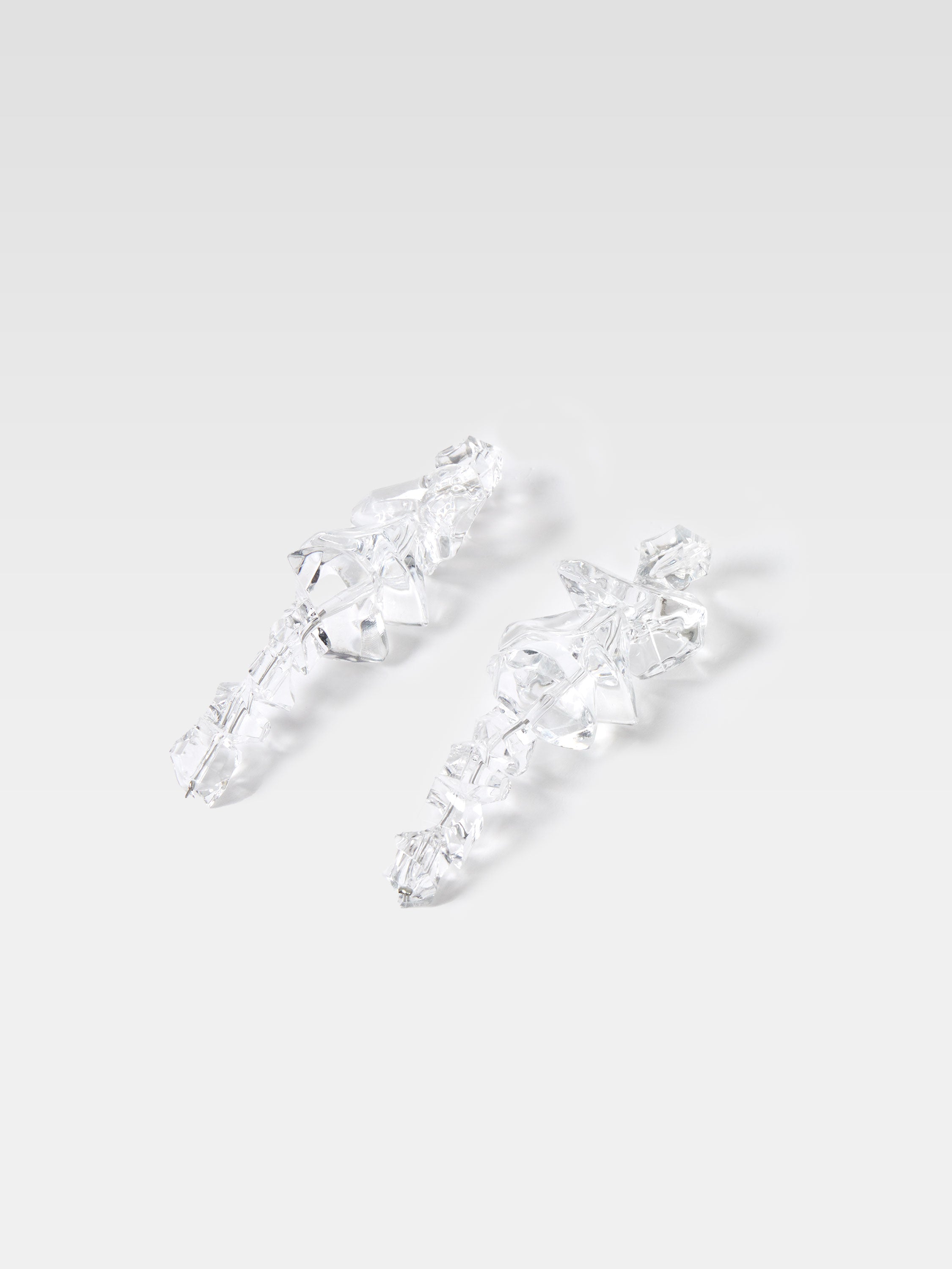 Ice Cube Drop Earrings