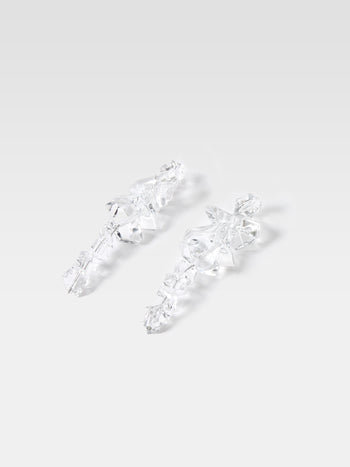 Ice Cube Drop Earrings
