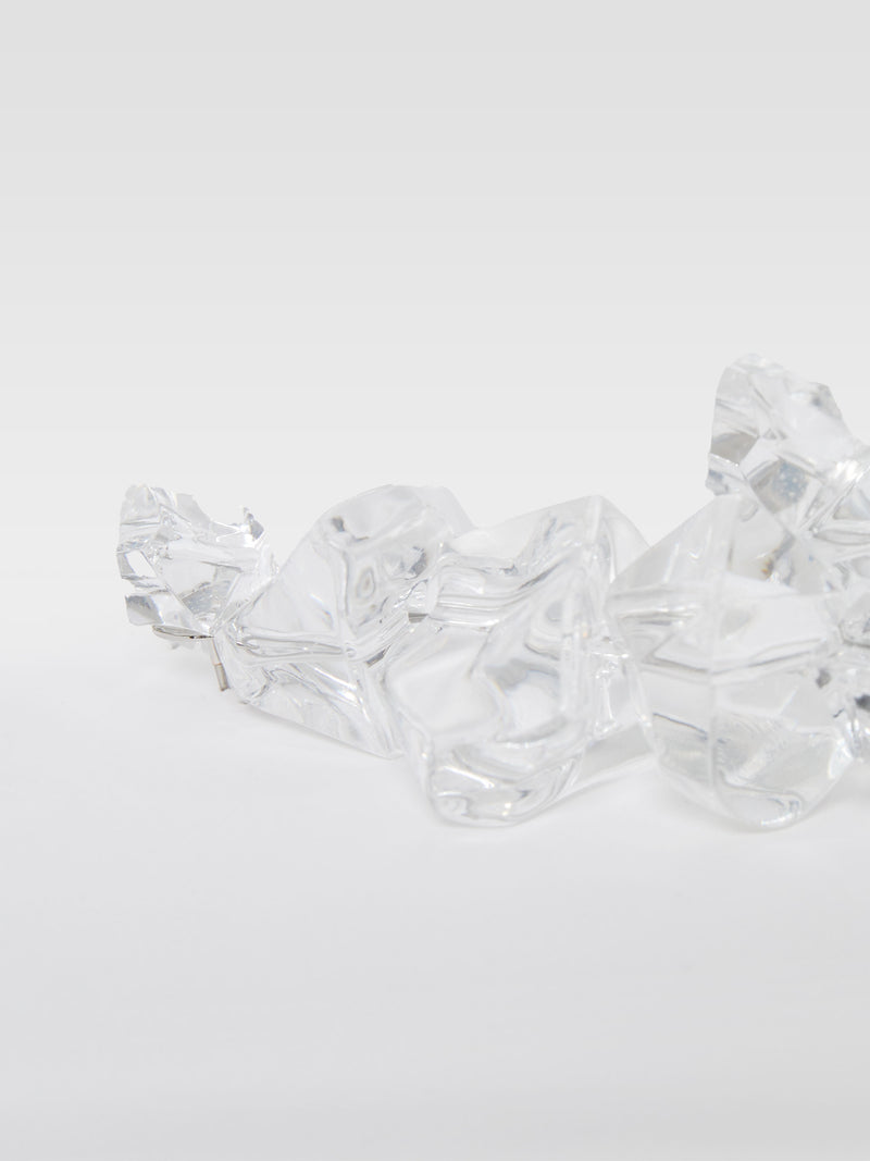 Ice Cube Drop Earrings