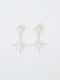 Star Crystal Drop Earrings