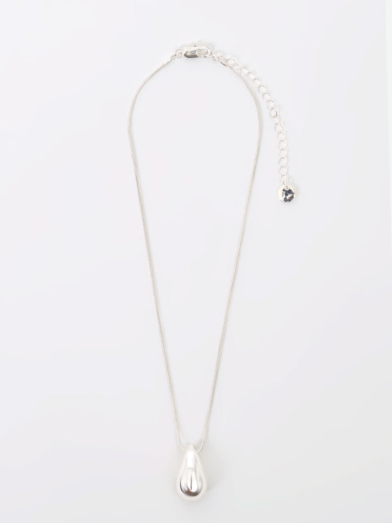 Tear Drop Pendant Necklace Silver | French Connection UK