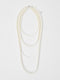 Layered Faux Pearl Necklace