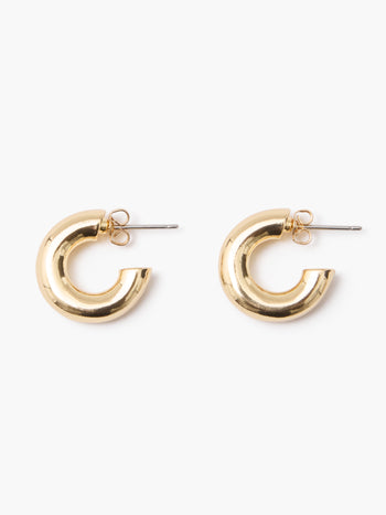 Chunky Half Hoop Earrings